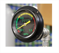 Đồng hồ đo áp suất cho thiết bị chữa cháy hãng Nissin